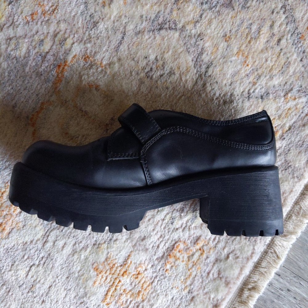 Y2K Chunky Platform Buckle Loafer Mudd